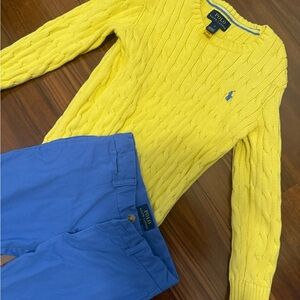 Polo by Ralph Lauren Yellow Sweater for Boys